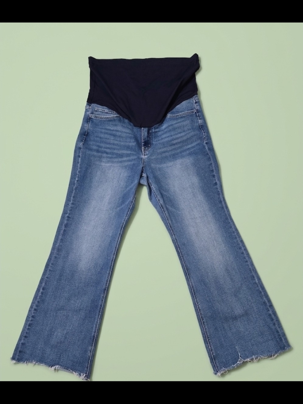 Women's Plus Sz 36 Pink Blush Maternity Jeans
